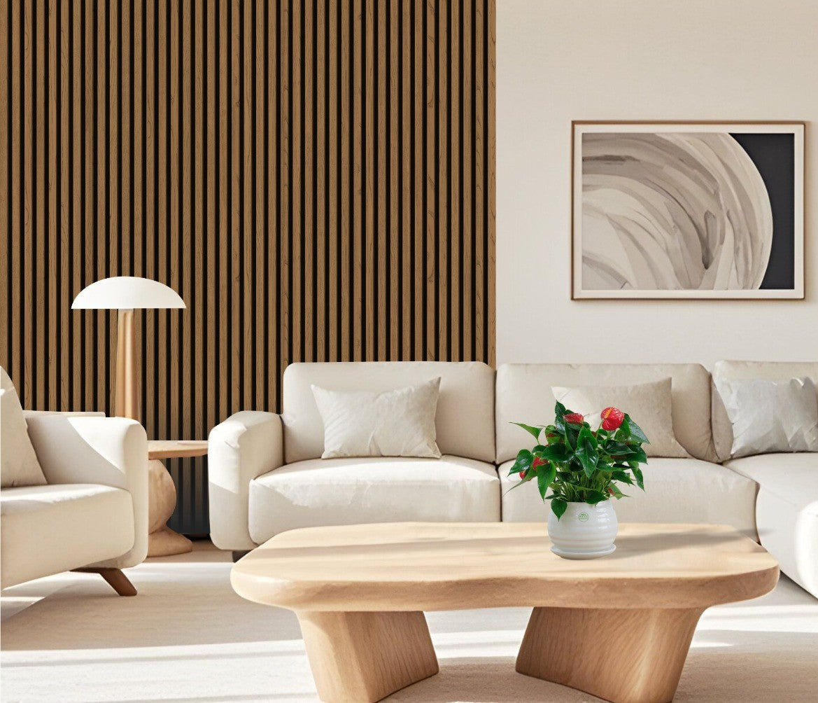 Walnut Seamless PVC Wall Panel 30 x 240cm