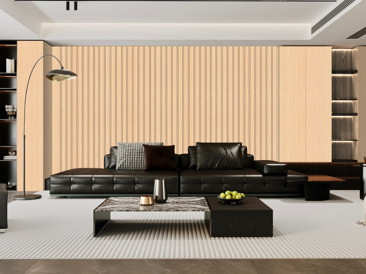 Oak PVC Slat Wall Panel
