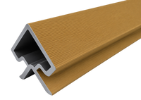 Walnut Outdoor Panel Corner Trim 290cm