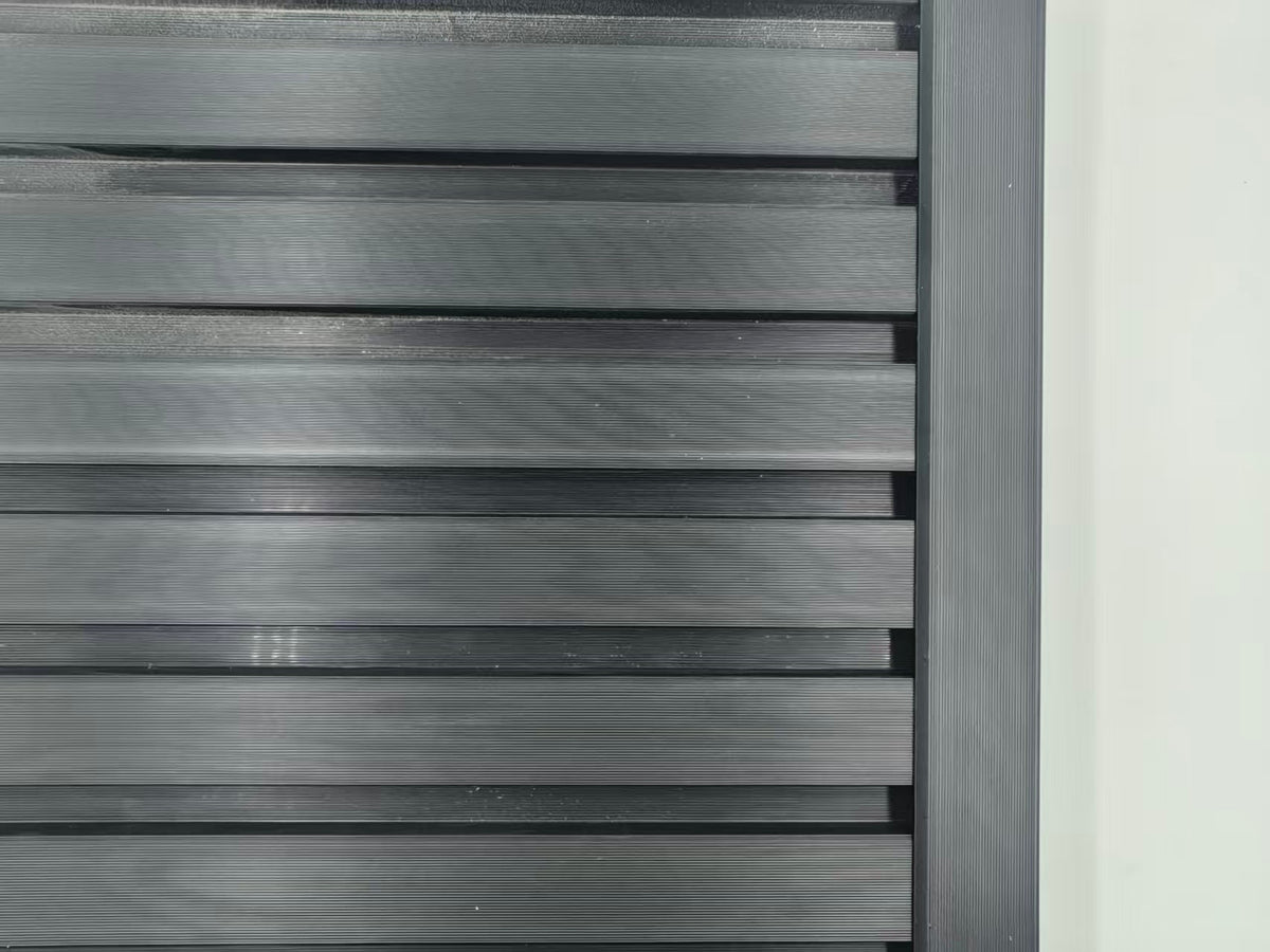 Black Outdoor Panel Trim 290cm