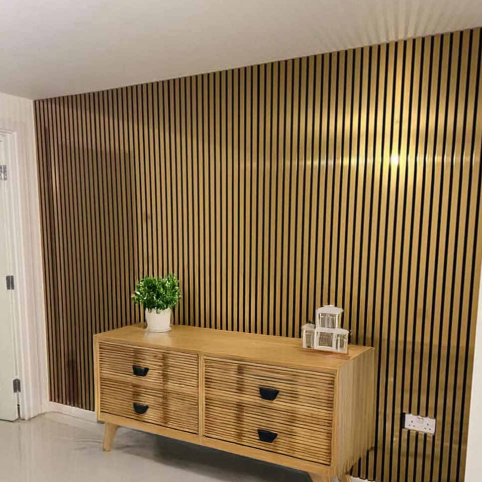 Shiny Gold Acoustic Panel