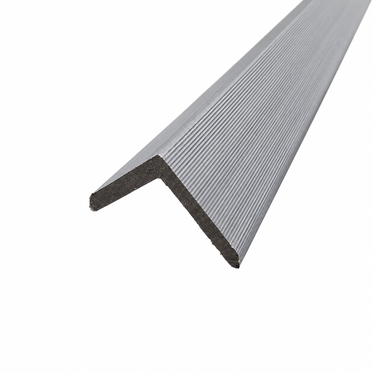 Composite Exterior Slat Wall Cladding - Waterproof, UV-Resistant - Wide Slat - Grey Oak