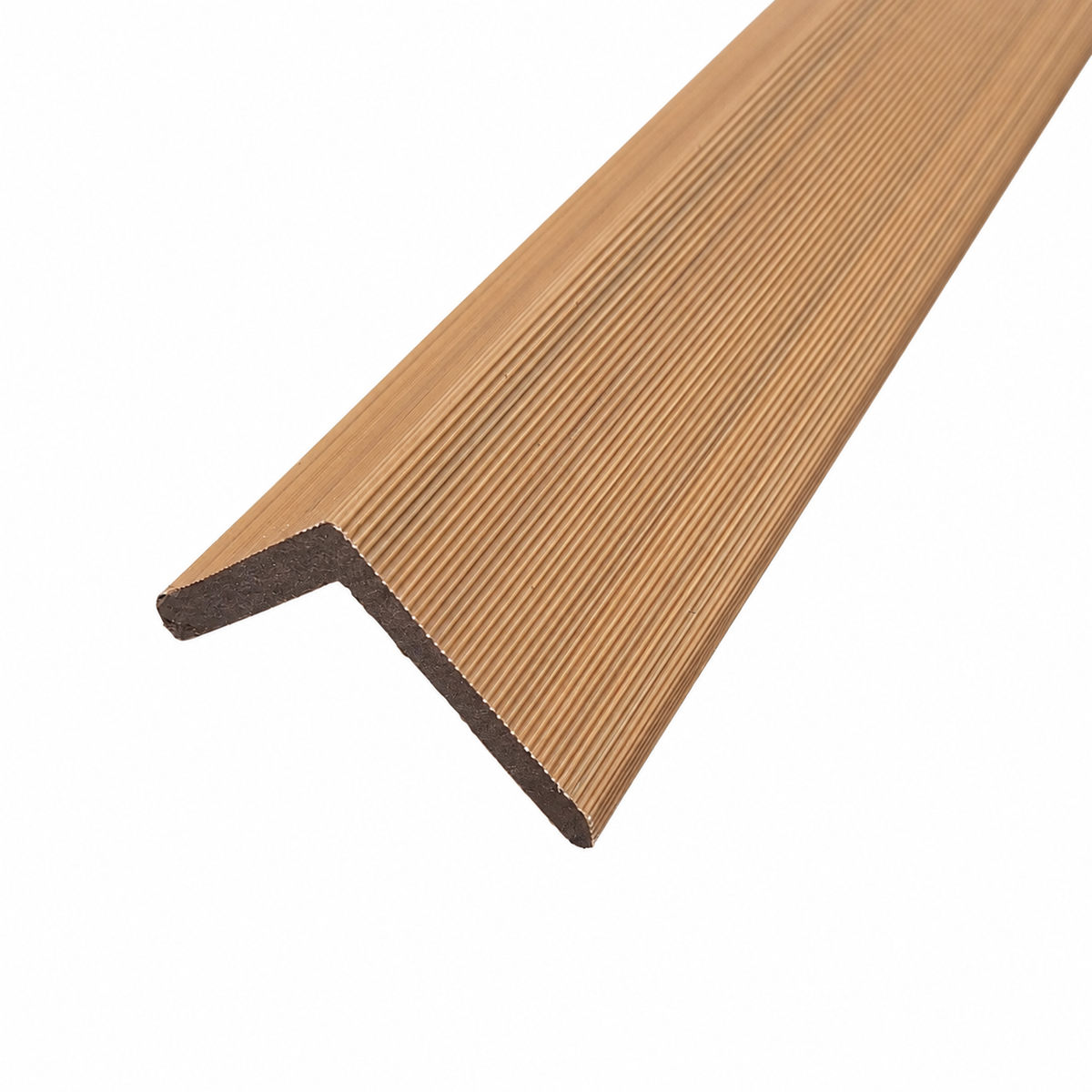 Composite Exterior Slat Wall Cladding - Waterproof, UV-Resistant - Wide Slat - Walnut