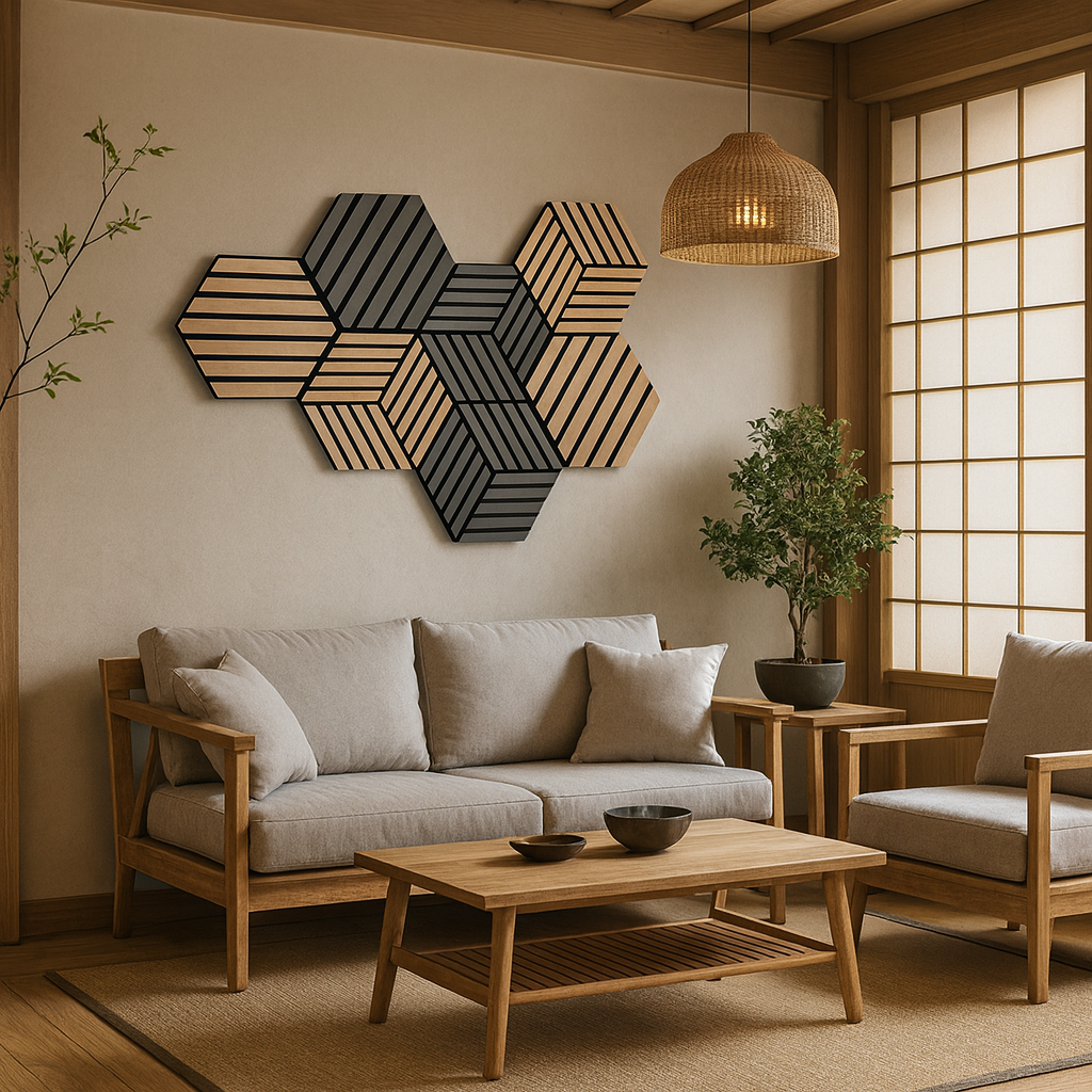 HWP 16A - Oak - Wall Hanging - (1 Carton / 4 pack / 24pcs)