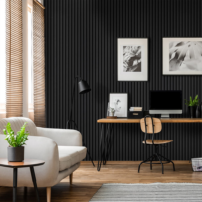 Black Acoustic Panel