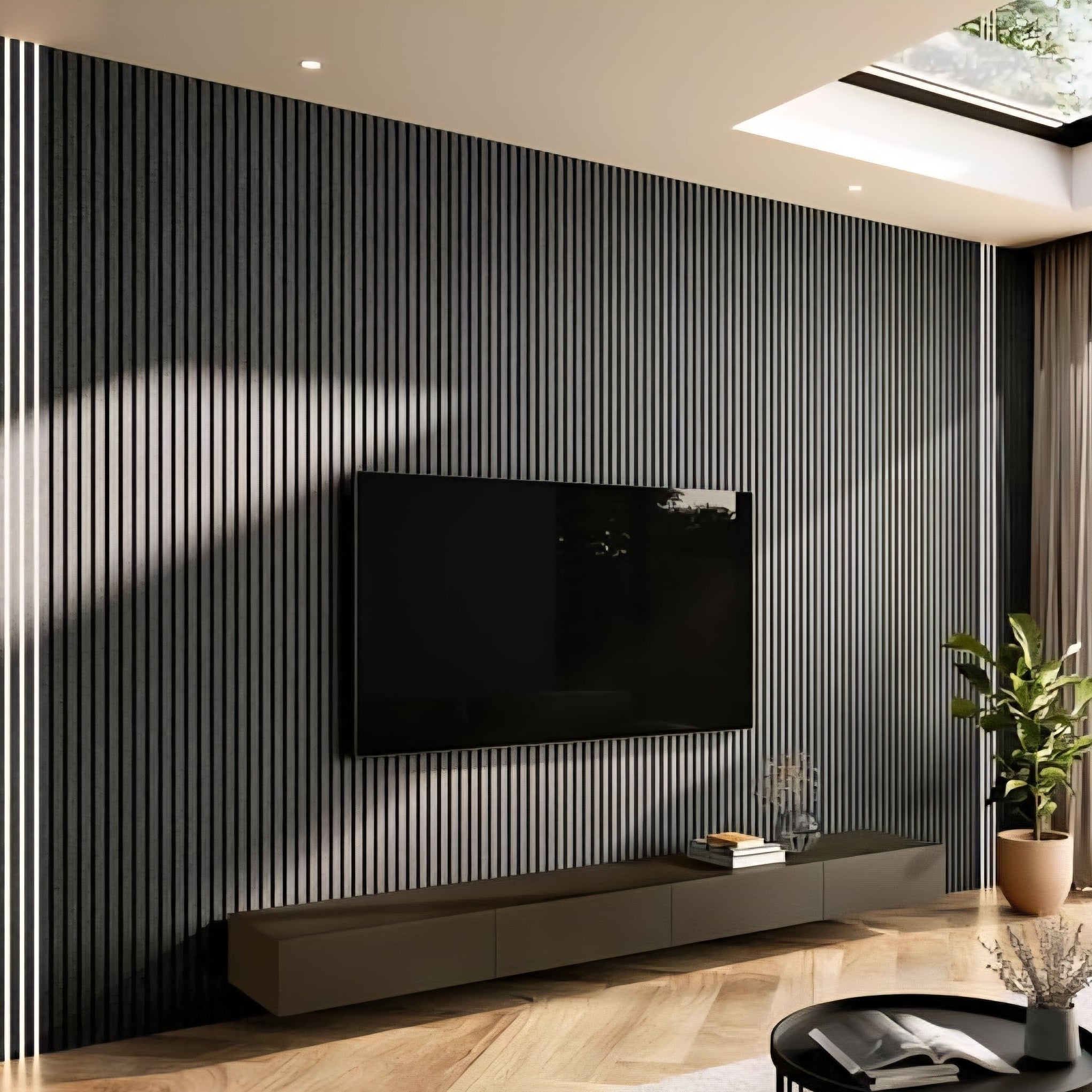 Dark Grey Acoustic Panel
