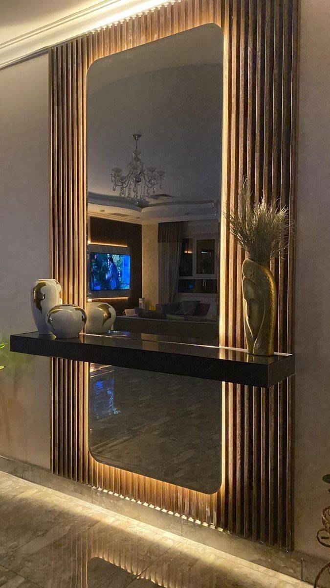 Dark Oak Acoustic Wall Panel 60 x 240cm