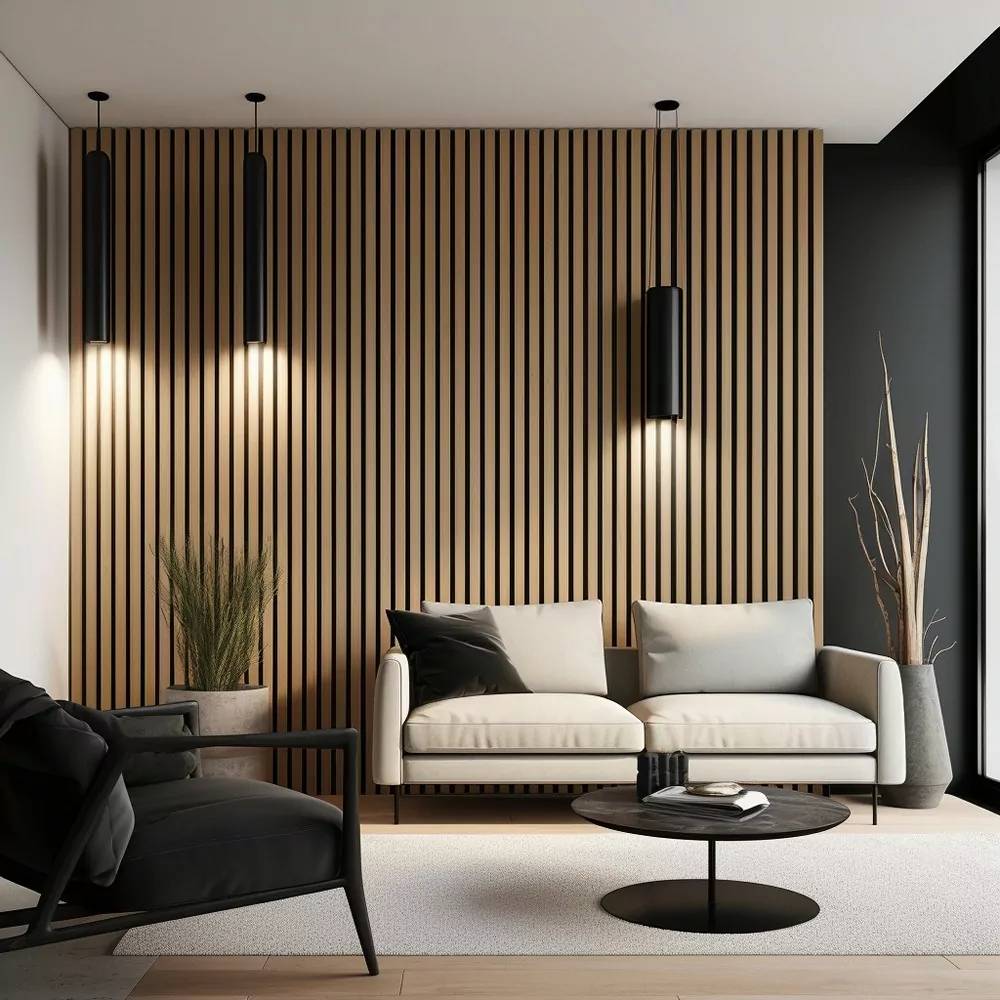 Oak Acoustic Wall Panel 60 x 280cm