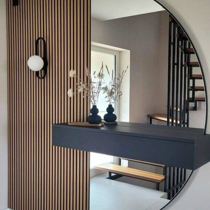 Natural Oak Acoustic Wall Panel 60 x 240cm