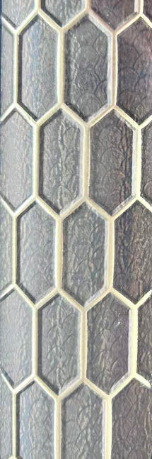 Wall Panel 013A - PS Gold and Grey - Acoustic - 240cm - (1 pack / 4pcs)