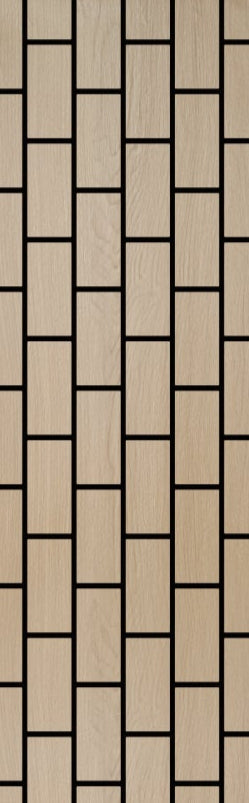 Wall Panel 06A - Oak - Vertical - 240cm - (1 pack / 4pcs)