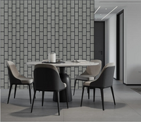 Wall Panel 06B - Light Grey - Vertical - 240cm - (1 pack / 4pcs)
