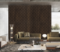 Wall Panel 06T - Walnut - Vertical - 240cm - (1 pack / 4pcs)