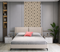 Dark Oak Blocks Acoustic Wall Panel