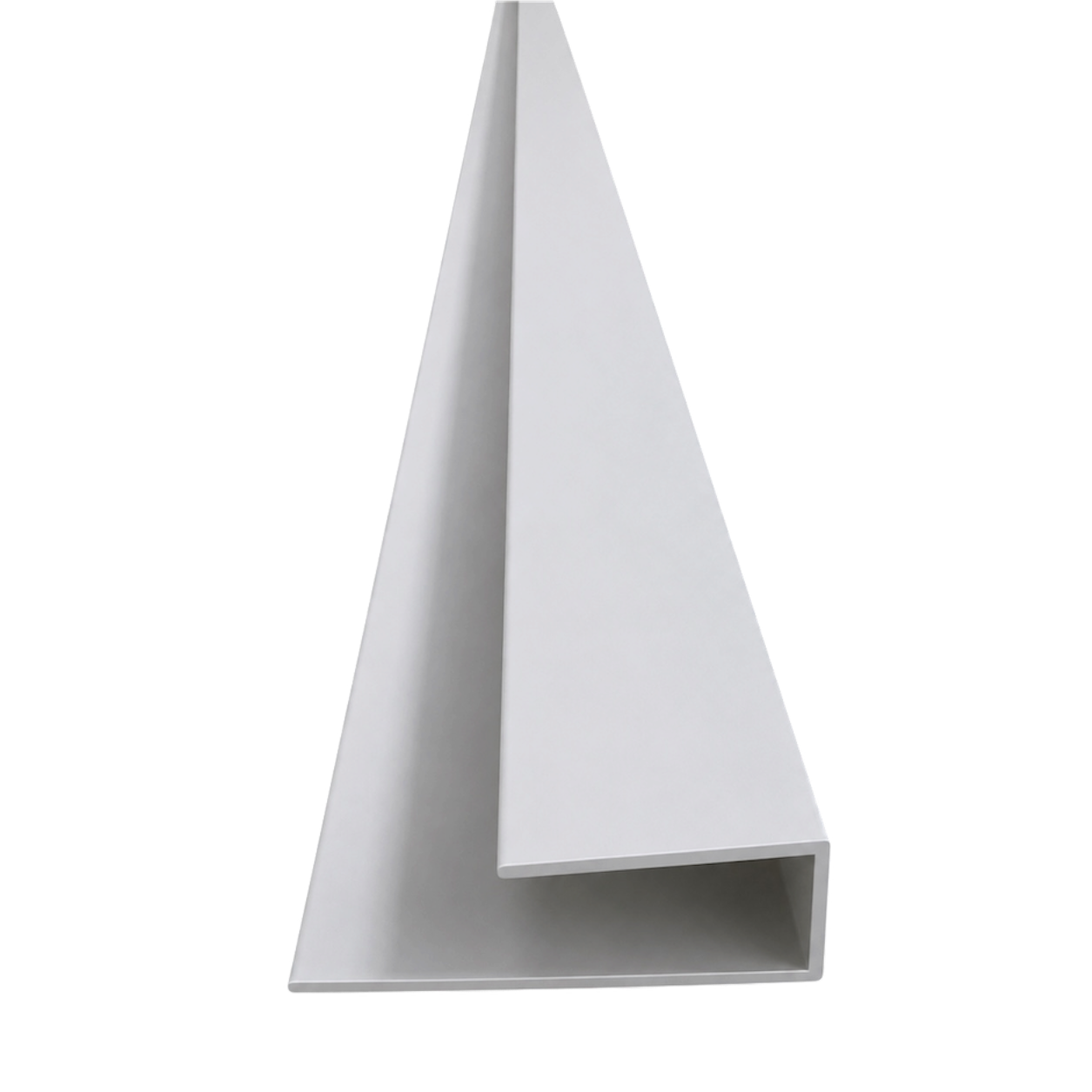 White Ceiling End Strip 290cm