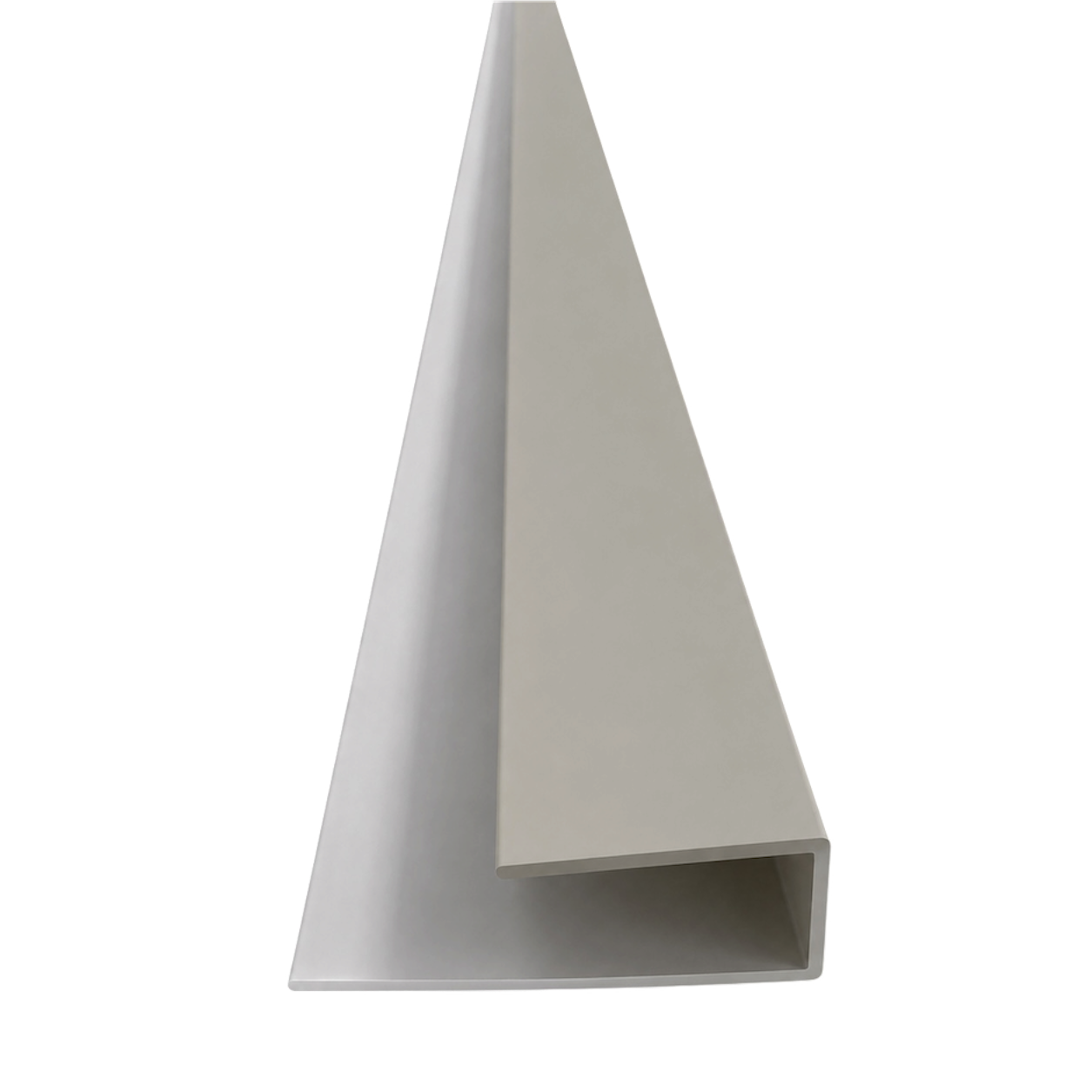 Light Grey Ceiling End Strip 290cm