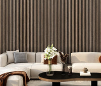 Dark Oak Seamless PVC Wall Panel 30 x 240cm
