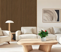 Walnut Seamless PVC Wall Panel 30 x 240cm