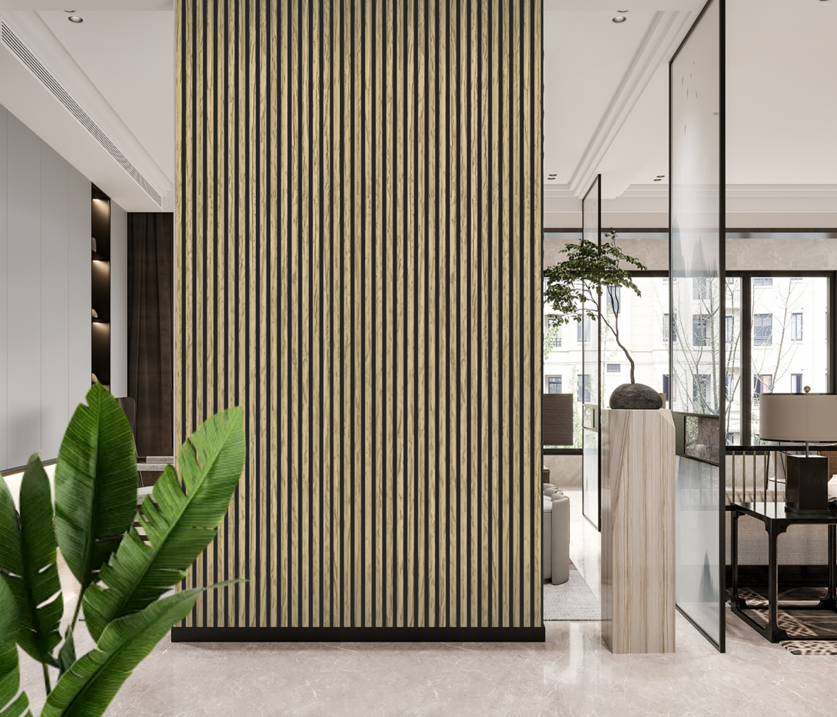 Oak Premium Acoustic Wall Panel 60 x 240cm
