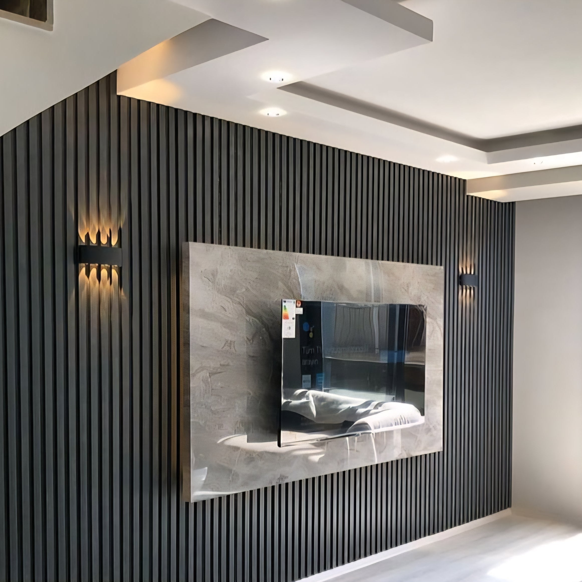 Dark Grey Acoustic Panel