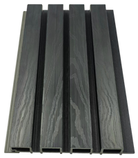 Black Composite Slat Outdoor Panel 290cm