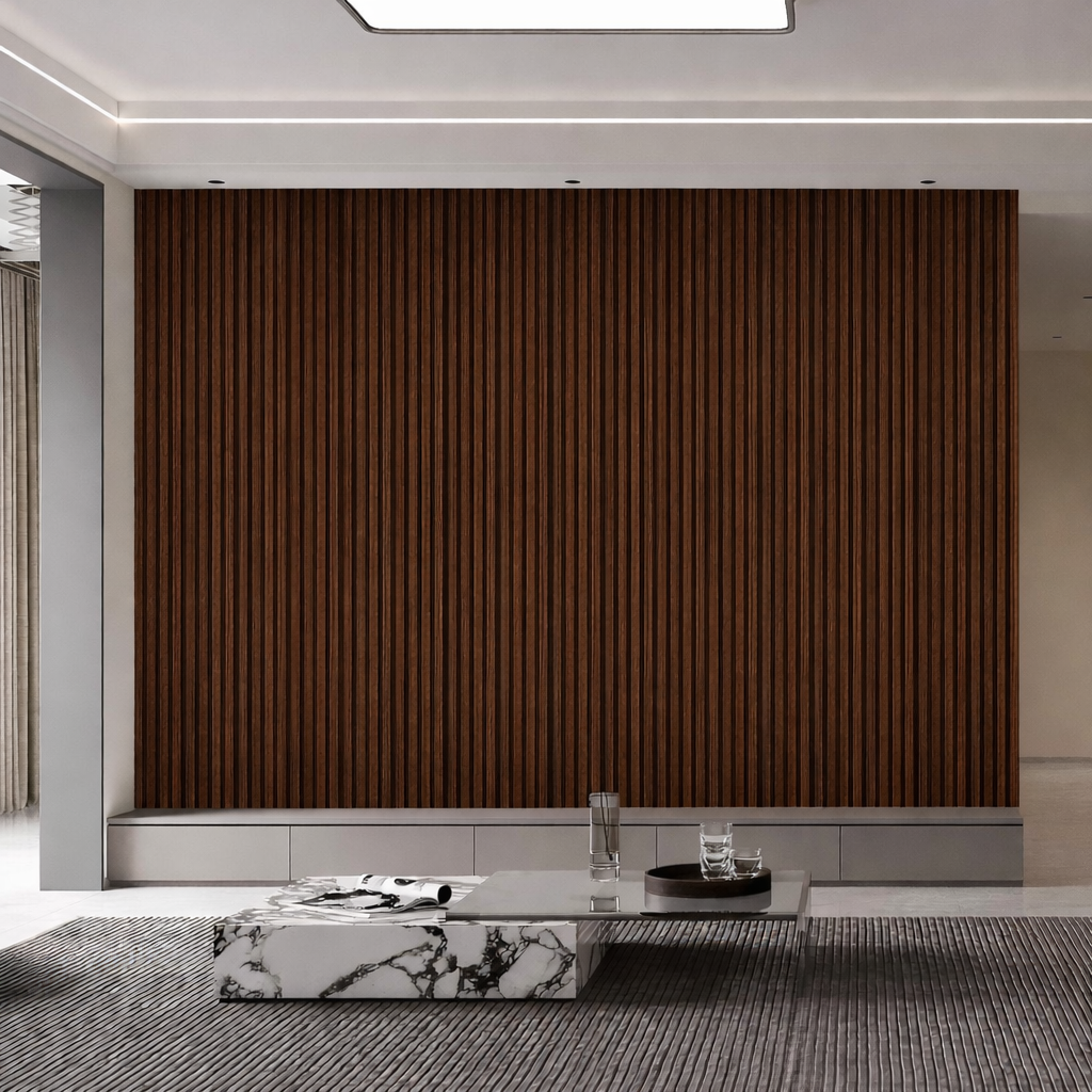Walnut Seamless Wall Panel