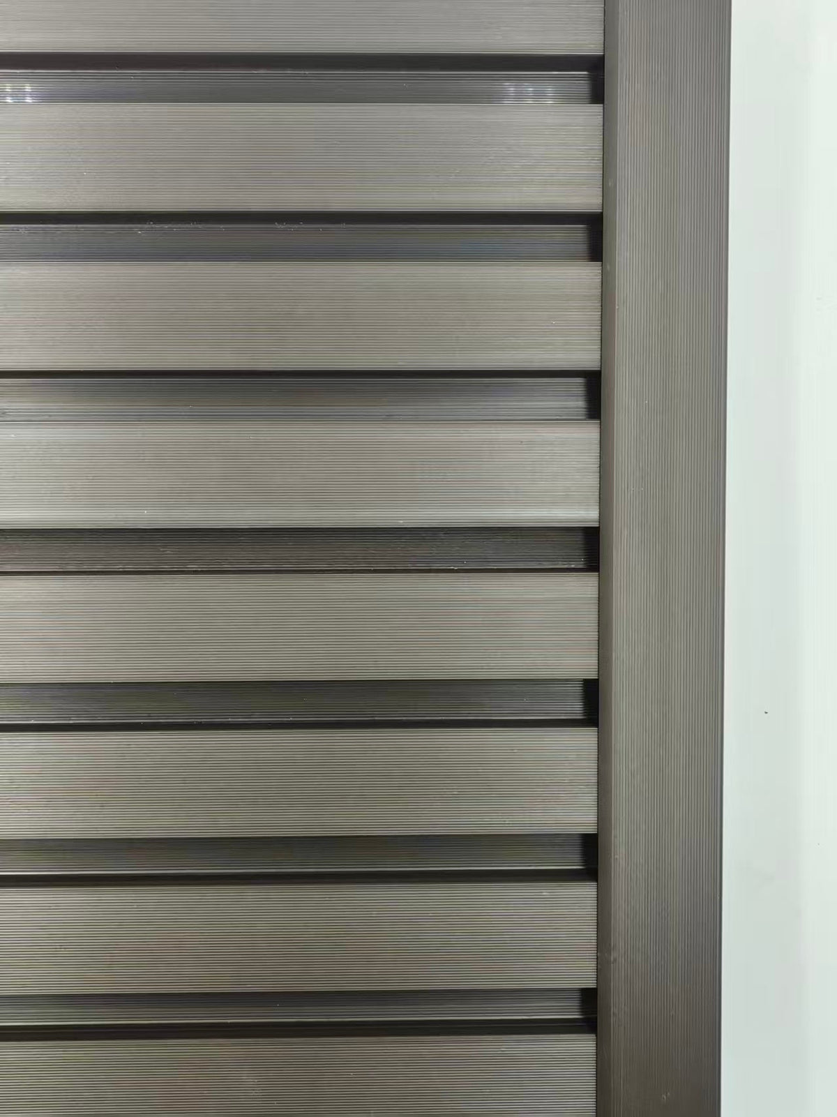 Dark Brown Outdoor Panel Trim 290cm