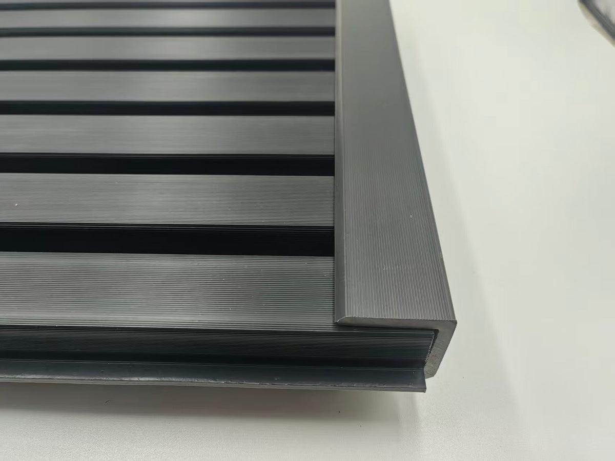 Black Outdoor Panel Trim 290cm