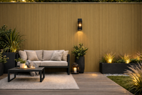 Khaki UV Resistant Outdoor Wall Panel
