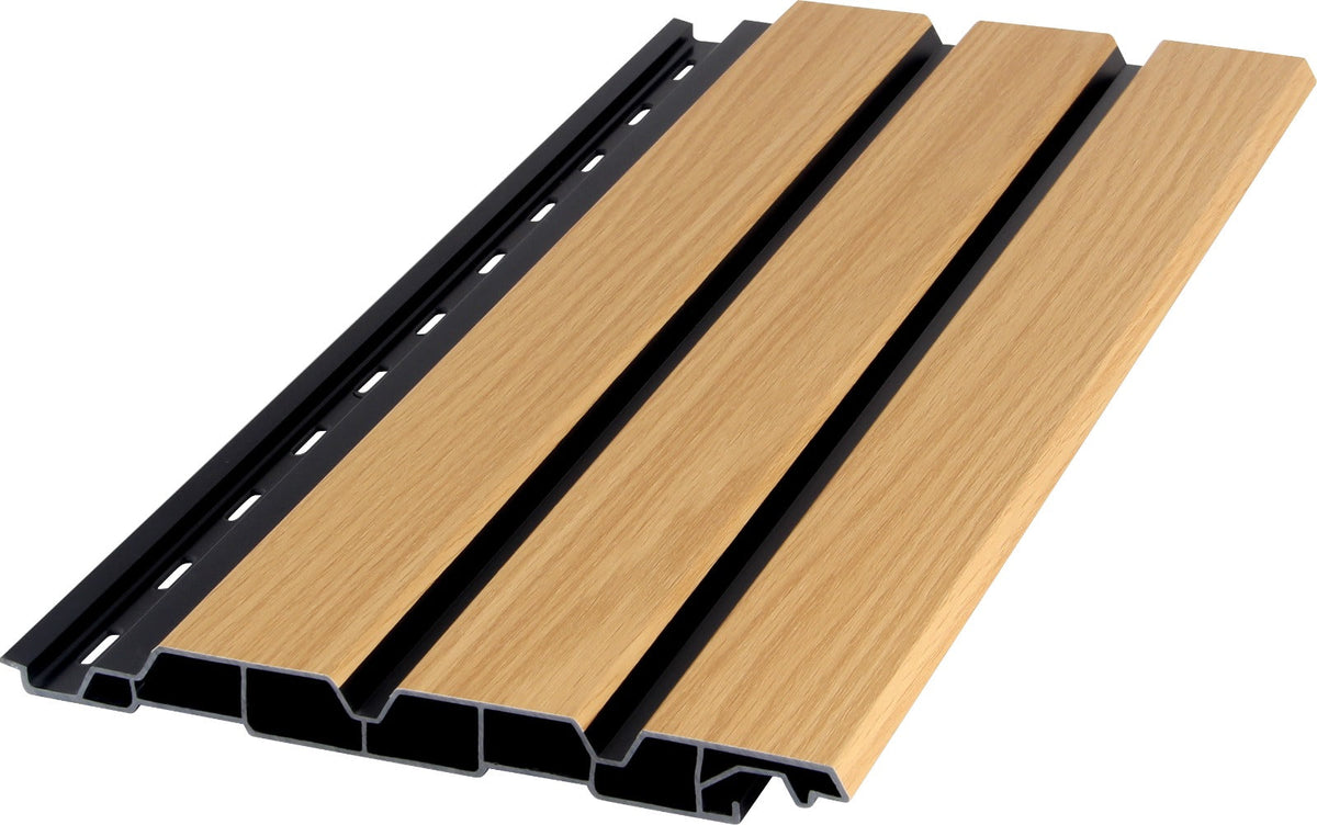 Oak Composite Slat Outdoor Panel 290cm
