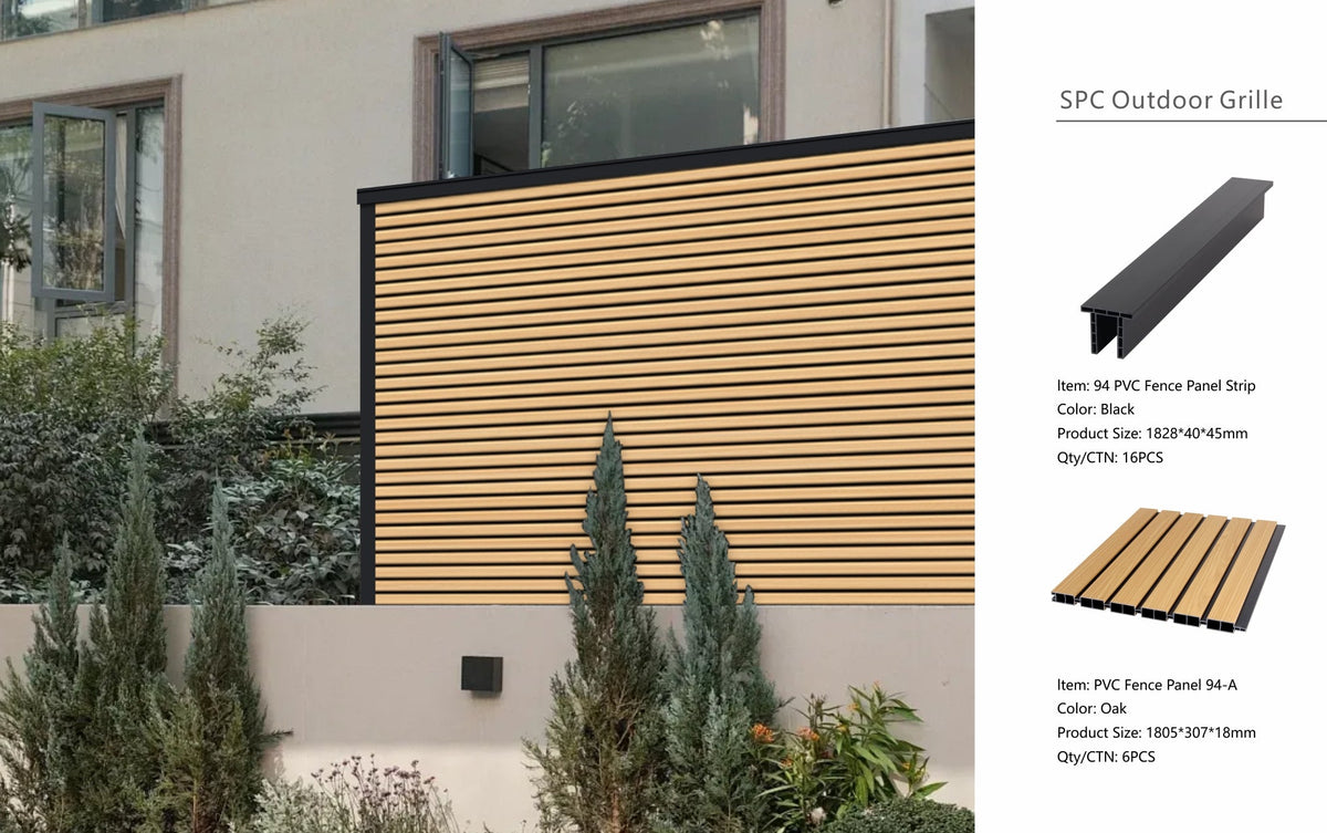 Oak Composite Outdoor Fencing 180cm