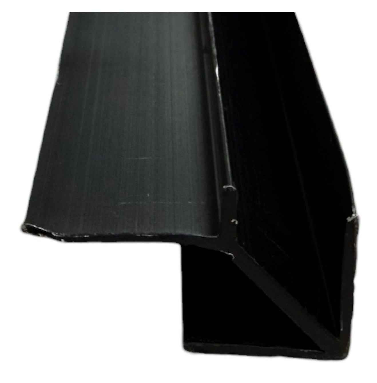 Black Aluminium Corner Strip for Wall Panels