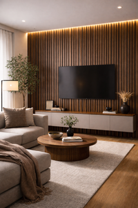 Walnut Acoustic Wall Panel
