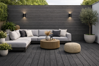 Black Composite Outdoor Decking