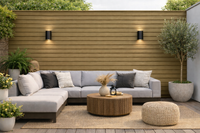 Khaki UV Resistant Outdoor Wall Panel