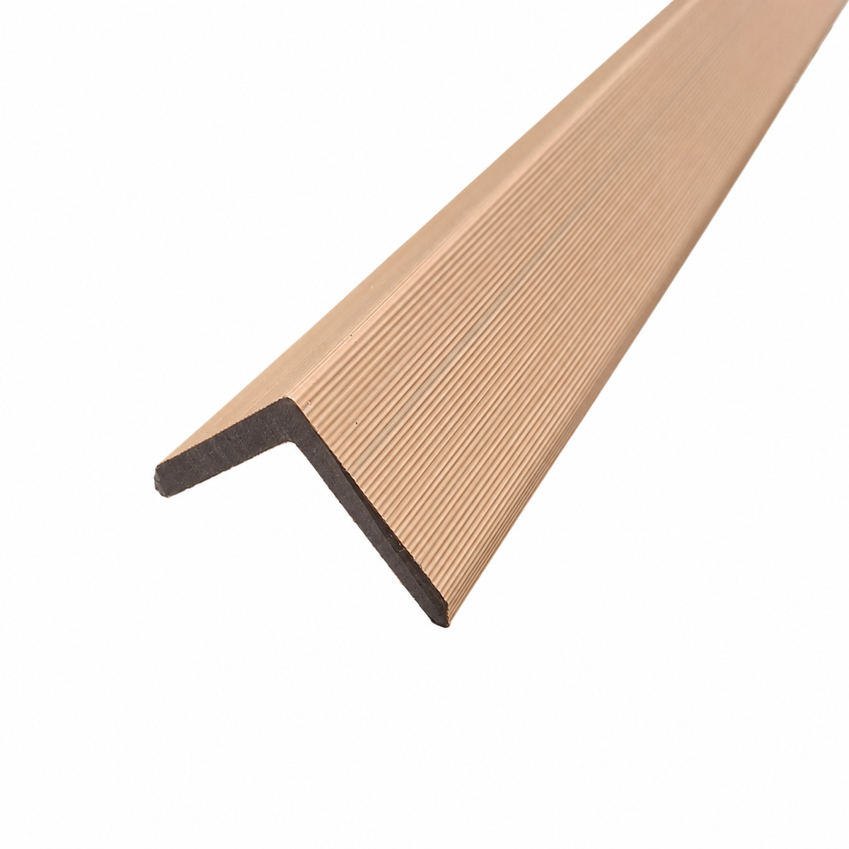 Composite Exterior Slat Wall Cladding - Waterproof, UV-Resistant - Wide Slat - Light Oak