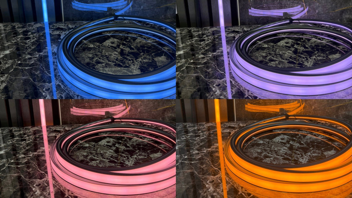 Wall Panel LED Lighting 08 - Flexible Multi-Colour
