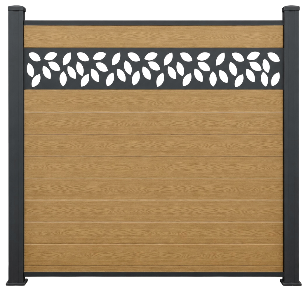 Fence Lattice - Flower Pattern