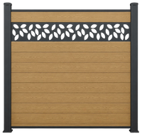 Fence Lattice - Flower Pattern