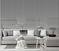 Shiny Silver Acoustic Wall Panel