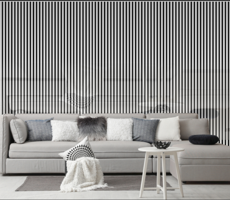 Shiny Silver Acoustic Wall Panel