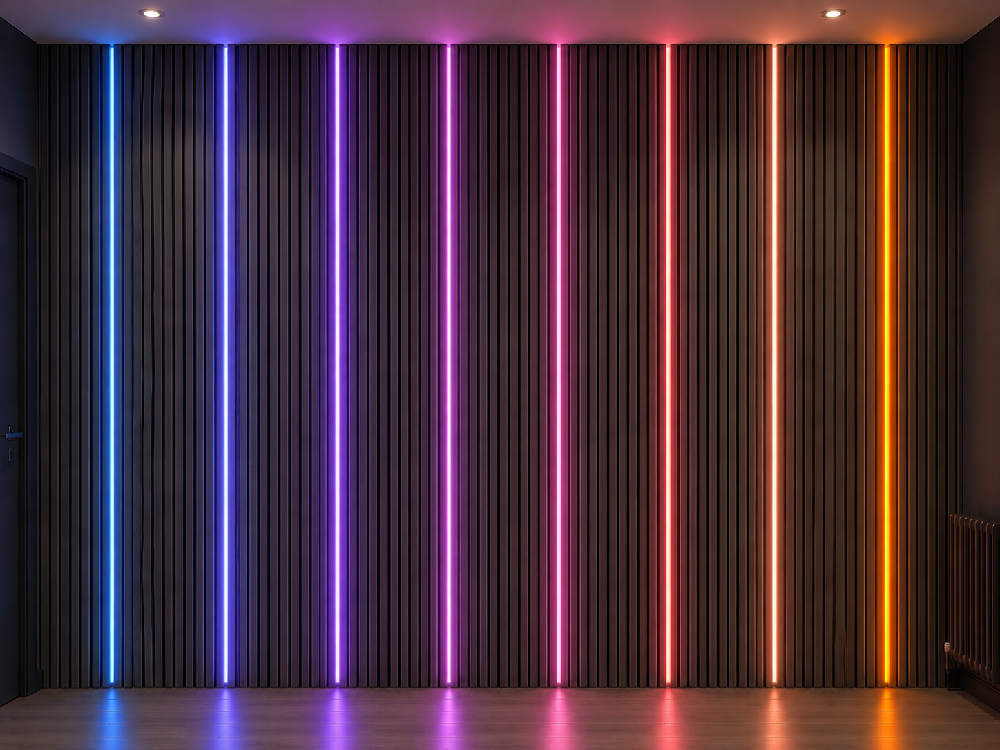 Wall Panel LED Lighting 08 - Flexible Multi-Colour