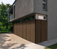 Walnut Composite Slat Outdoor Panel 290cm
