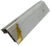 Gold and White Marble PVC Corner Strip for Wall Panels