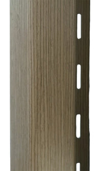 Oak PVC Wall Panel Corner Strip