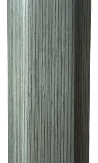 Grey PVC Wall Panel Corner Strip