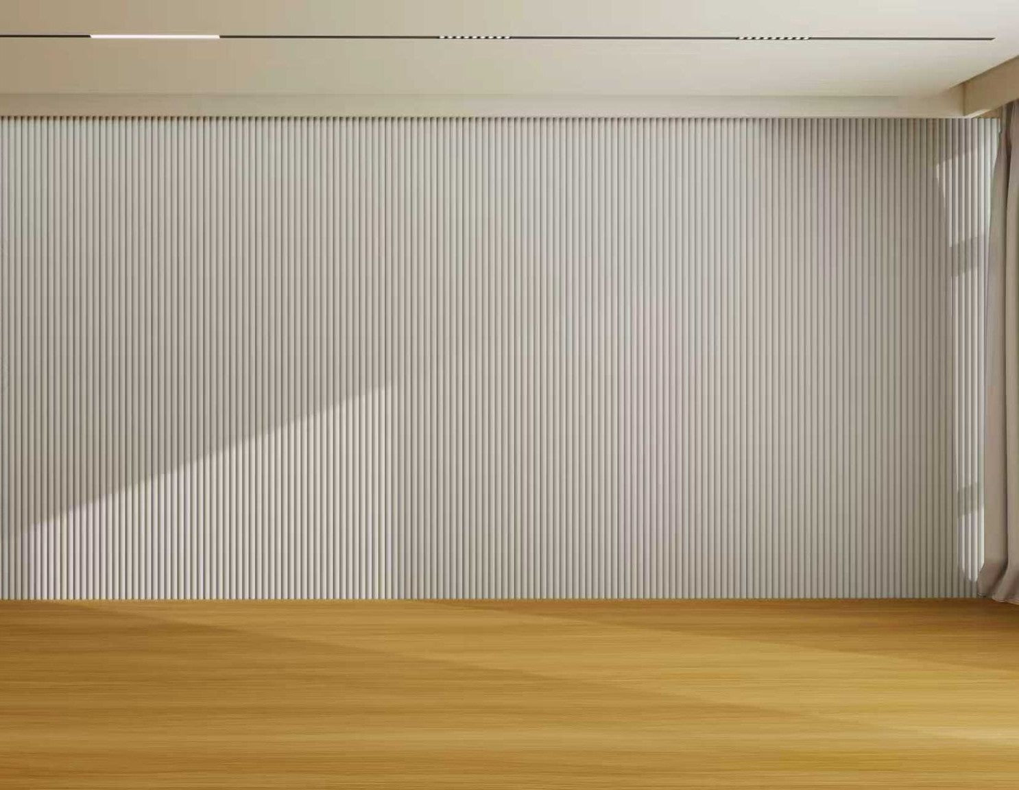 Light Grey Fluted Tube Wall Panel