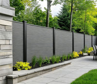 Grey Oak Composite Outdoor Fencing 180cm