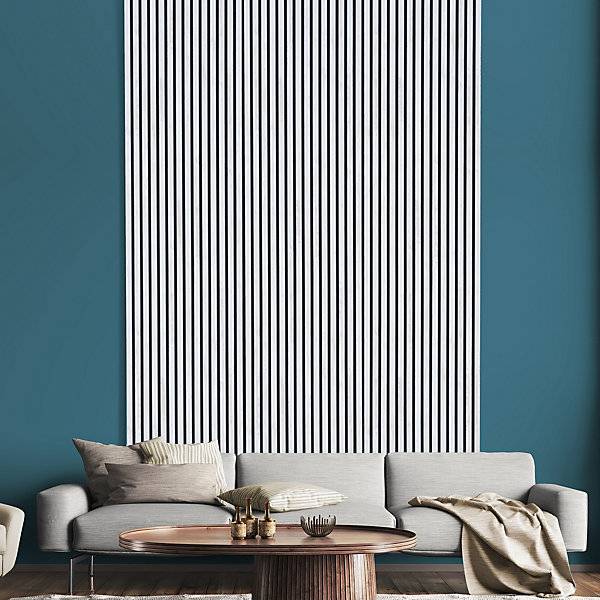 White Acoustic Indoor Wall Panels 60 x 240cm