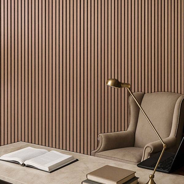 Natural Oak Acoustic Wall Panel 60 x 240cm